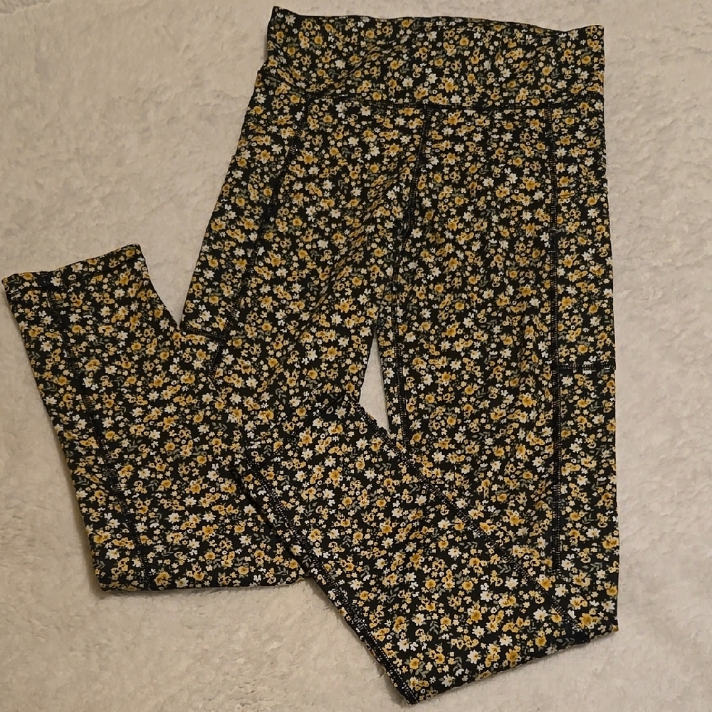 Floral Print Leggings